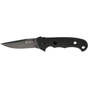 Columbia River Knife & Tool Hammond Cruiser Folding Knife with Black Blade and Black Zytel Handles